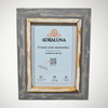 Bilderrahmen A4 (21x30 cm) – Vintage Design, Handgefertigt, Vollholz