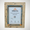 Bilderrahmen A4 (21x30 cm) – Vintage Design, Handgefertigt, Vollholz