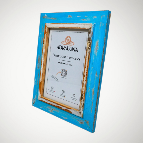 A4 Bilderrahmen, Vintage Design, 21x30 cm