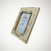 Bilderrahmen A5 (15x20 cm) –Vintage Design, Handgefertigt, Vollholz