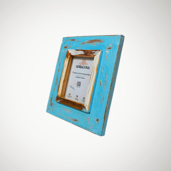 A6 Bilderrahmen, Vintage Design, 10x15 cm