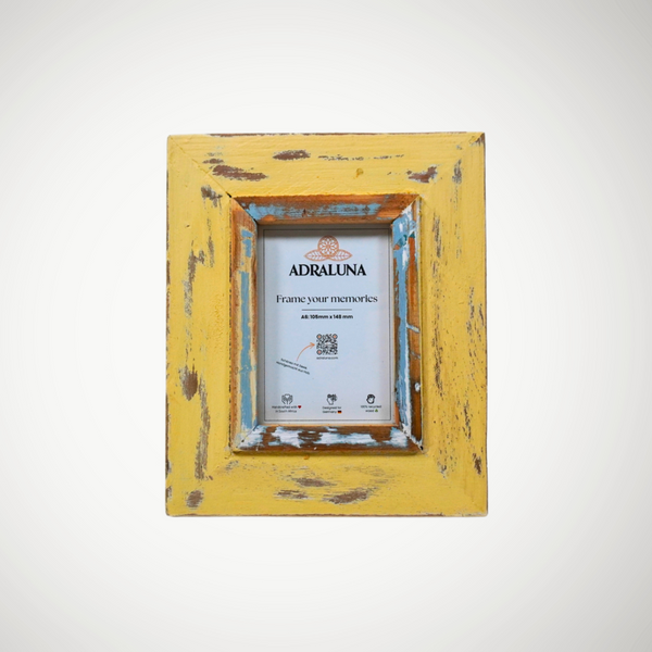 A6 Bilderrahmen, Vintage Design, 10x15 cm
