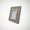 Bilderrahmen A6 (10x15 cm) – Vintage Design, Handgefertigt, Vollholz
