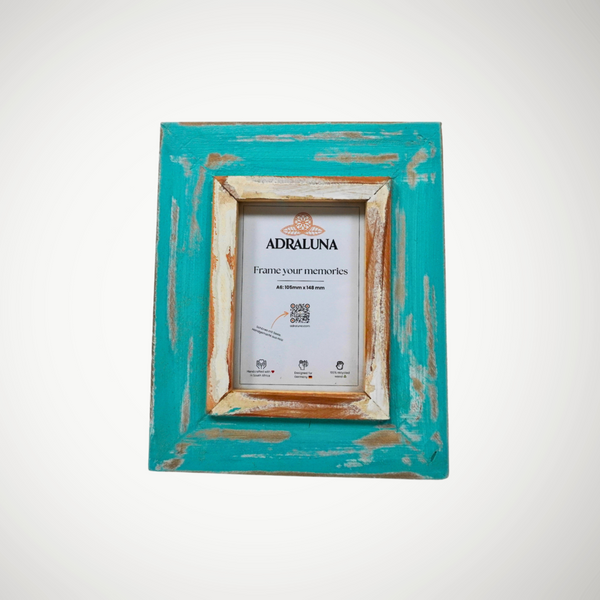 A6 Bilderrahmen, Vintage Design, 10x15 cm