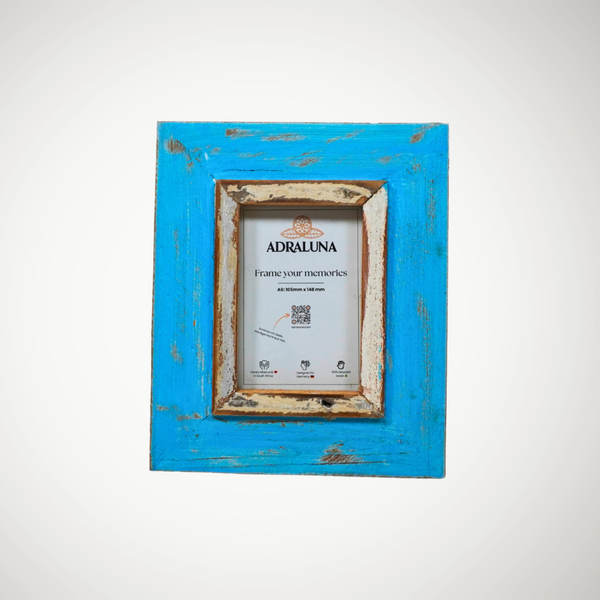 A6 Bilderrahmen, Vintage Design, 10x15 cm