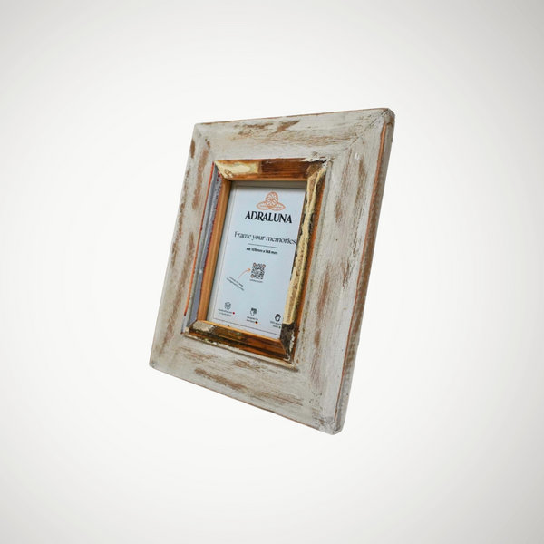 A6 Bilderrahmen, Vintage Design, 10x15 cm