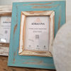 Bilderrahmen A6 (10x15 cm) – Vintage Design, Handgefertigt, Vollholz