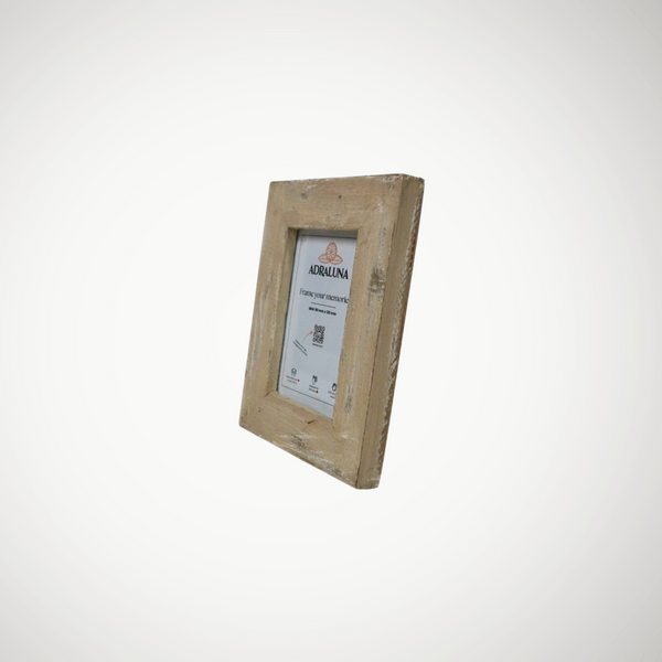 Bilderrahmen Mini (9x13 cm) –Vintage Design, Handgefertigt, Vollholz