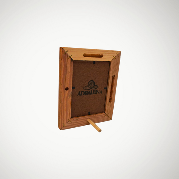Bilderrahmen Mini (9x13 cm) –Vintage Design, Handgefertigt, Vollholz