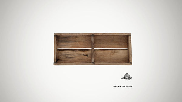 Holzschild "family first no matter what", 49x20x4 cm