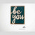 Holzschild - be you - 14_5x19_2_5