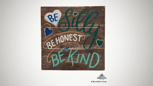 Handgefertigtes Holzschild im Shabby Chic & Vintage-Look – aus 100% nachhaltigem Vollholz, individuell bemalt & einzigartig. Perfekt als Deko oder Geschenk! Jetzt entdecken & Zuhause verschönern!