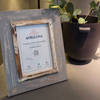 Bilderrahmen A5 (15x20 cm) –Vintage Design, Handgefertigt, Vollholz