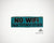 Holzschild mit Spruch "no wifi talk to each other", handgefertigt und einzigartig, 30x10x1 cm