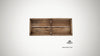 Holzschild mit Spruch "here lives the princess", handgefertigt und einzigartig, 49x20x4 cm