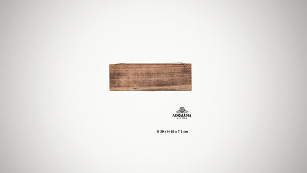 Holzschild mit Spruch "i love you", handgefertigt und einzigartig, 30x10x1 cm