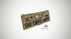 Holzschild mit Spruch "sad coffee happy", handgefertigt und einzigartig, 30x10x1 cm